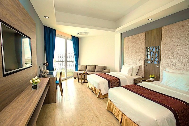 Golden Peak Resort & Spa Mieu Ong Exteriör bild
